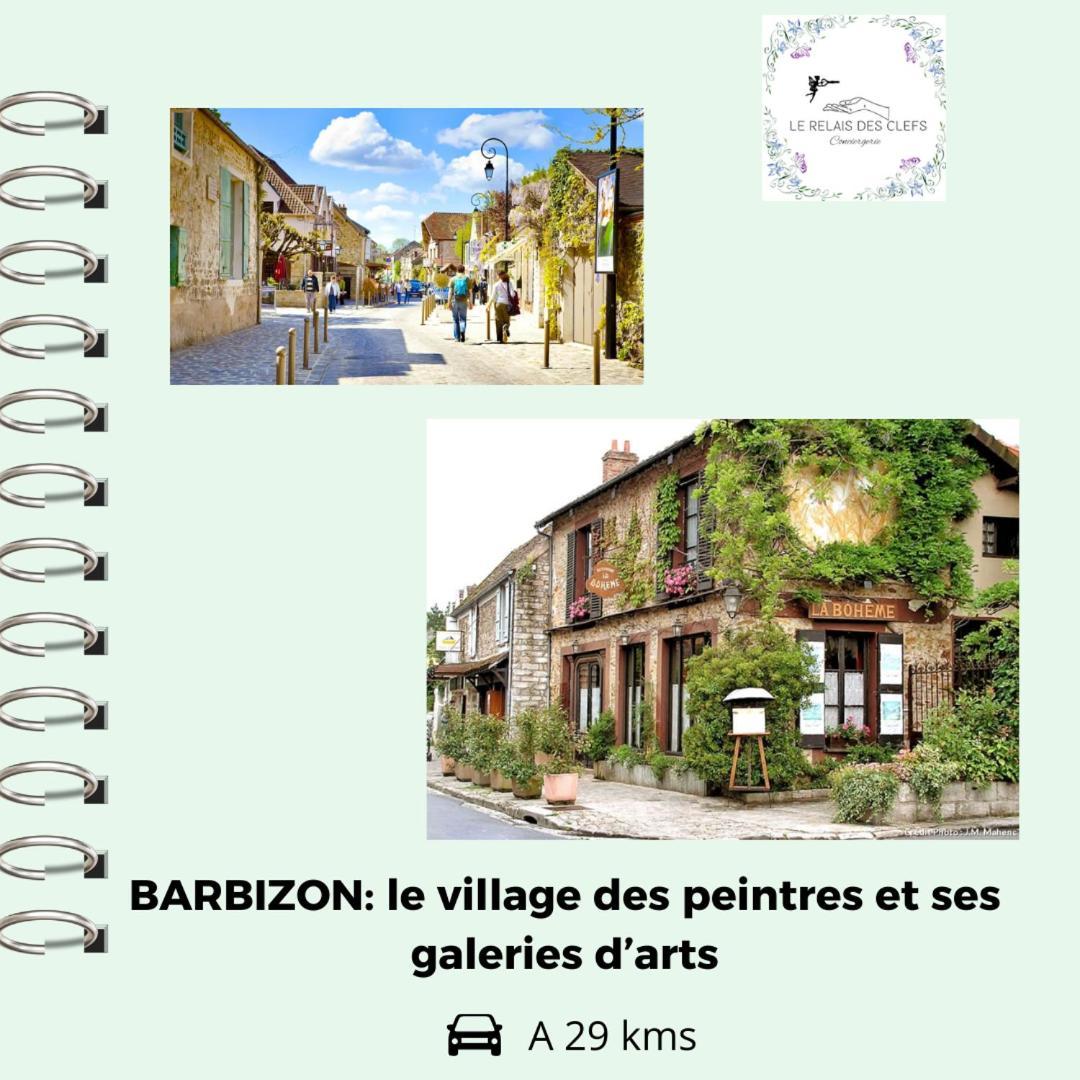 Le Relais Des Clefs - Au Calme Du Gatinais - Escapade A Deux - Terrasse Privee - Wifi - Offre Romantique Sur Demande Valpuiseaux Luaran gambar